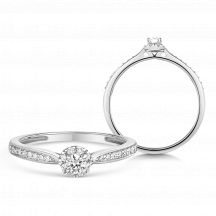 11779 Sofia Diamonds Zlaty Zasnubny Prsten S Diamantmi 0 23 Ct