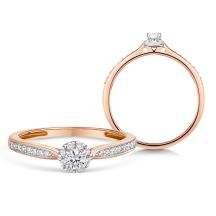 8364 Sofia Diamonds Zlaty Zasnubny Prsten S Diamantom 0 23 Ct
