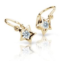 Cutie Diamonds Zlate Nausnice Hviezdy C1942