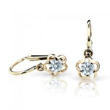 Cutie Diamonds Zlate Nausnice Kvety C1945