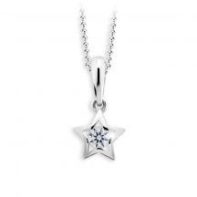 Cutie Diamonds Zlaty Privesok Hviezda C1942 2