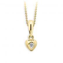 Cutie Diamonds Zlaty Privesok Srdce C1556 2