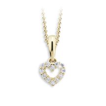 Cutie Diamonds Zlaty Privesok Srdce C2157