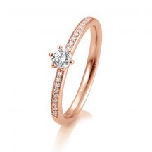 Sofia Diamonds Prsten 14 K Ruzove Zlato S Diamantmi 0 29 Ct 2