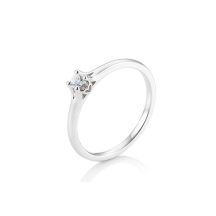 Sofia Diamonds Prsten Z Bieleho Zlata S Diamantom 0 15 Ct 11935