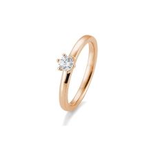 Sofia Diamonds Prsten Z Ruzoveho Zlata S Diamantom 0 25 Ct 11960