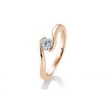 Sofia Diamonds Prsten Z Ruzoveho Zlata S Diamantom 0 40 Ct 3