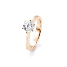 Sofia Diamonds Prsten Z Ruzoveho Zlata S Diamantom 0 80 Ct