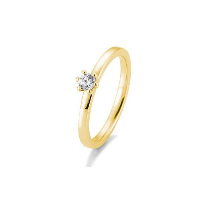 Sofia Diamonds Prsten Zo Zlteho Zlata S Diamantom 0 15 Ct 11952