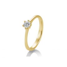 Sofia Diamonds Prsten Zo Zlteho Zlata S Diamantom 0 25 Ct 11946