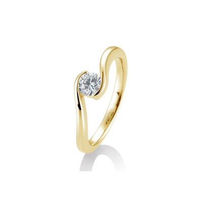 Sofia Diamonds Prsten Zo Zlteho Zlata S Diamantom 0 40 Ct 3