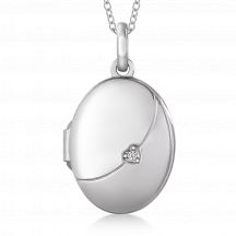 Sofia Diamonds Strieborny Medailon S Diamantom 0 005 Ct
