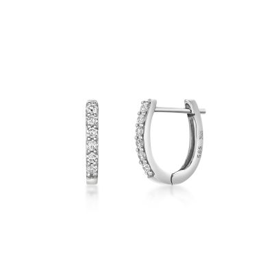 Sofia Diamonds Zlate Nausnice S Diamantmi 0 12 Ct