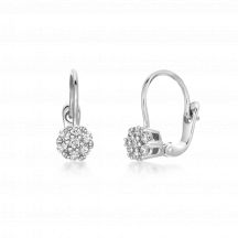 Sofia Diamonds Zlate Nausnice S Diamantmi 0 21 Ct
