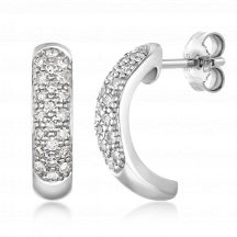 Sofia Diamonds Zlate Nausnice S Diamantmi 0 264 Ct