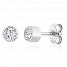 Sofia Diamonds Zlate Nausnice S Diamantmi 2 X 0 075 Ct