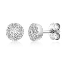 Sofia Diamonds Zlate Nausnice S Diamantom 0 09 Ct Okolo 0 04 Ct H I1