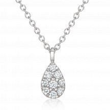 Sofia Diamonds Zlaty Nahrdelnik S Diamantmi 0 04 Ct H Si3