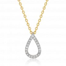 Sofia Diamonds Zlaty Nahrdelnik S Diamantmi 0 074 Ct