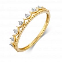 Sofia Diamonds Zlaty Prsten S Diamantmi 0 032 Ct 2