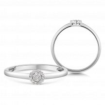 Sofia Diamonds Zlaty Zasnubny Prsten S Diamantmi 0 05 Ct 2