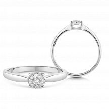 Sofia Diamonds Zlaty Zasnubny Prsten S Diamantmi 0 05 Ct
