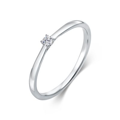 Sofia Diamonds Zlaty Zasnubny Prsten S Diamantom 0 05 Ct 10417