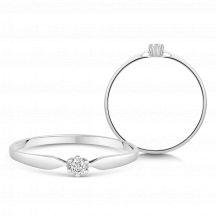 Sofia Diamonds Zlaty Zasnubny Prsten S Diamantom 0 05 Ct 8168