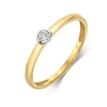 Sofia Diamonds Zlaty Zasnubny Prsten S Diamantom 0 05 Ct 8263