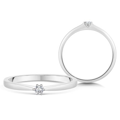 Sofia Diamonds Zlaty Zasnubny Prsten S Diamantom 0 05 Ct H I1 2