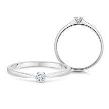 Sofia Diamonds Zlaty Zasnubny Prsten S Diamantom 0 08 Ct 3