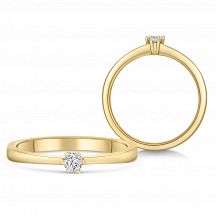 Sofia Diamonds Zlaty Zasnubny Prsten S Diamantom 0 10 Ct 7014