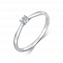 Sofia Diamonds Zlaty Zasnubny Prsten S Diamantom 0 15 Ct 10468
