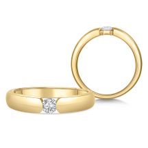 Sofia Diamonds Zlaty Zasnubny Prsten S Diamantom 0 17 Ct 2