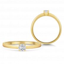 Sofia Diamonds Zlaty Zasnubny Prsten S Diamantom 0 20 Ct 11675
