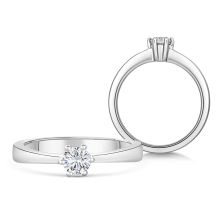 Sofia Diamonds Zlaty Zasnubny Prsten S Diamantom 0 20 Ct 11679
