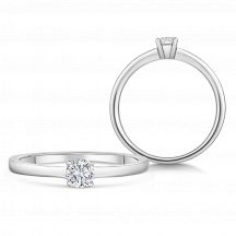 Sofia Diamonds Zlaty Zasnubny Prsten S Diamantom 0 25 Ct 11676