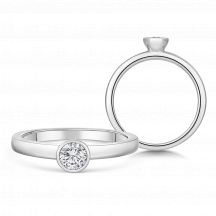 Sofia Diamonds Zlaty Zasnubny Prsten S Diamantom 0 25 Ct 11686