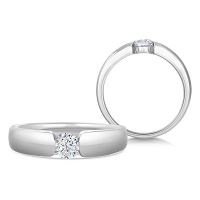 Sofia Diamonds Zlaty Zasnubny Prsten S Diamantom 0 25 Ct 7095