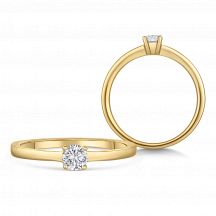 Sofia Diamonds Zlaty Zasnubny Prsten S Diamantom 0 25 Ct