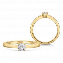 Sofia Diamonds Zlaty Zasnubny Prsten S Diamantom 0 33 Ct 2