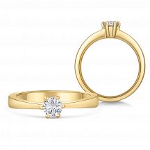 Sofia Diamonds Zlaty Zasnubny Prsten S Diamantom 0 33 Ct 7017