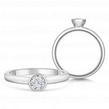 Sofia Diamonds Zlaty Zasnubny Prsten S Diamantom 0 33 Ct 7021