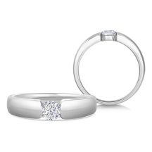 Sofia Diamonds Zlaty Zasnubny Prsten S Diamantom 0 35 Ct