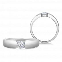 Sofia Diamonds Zlaty Zasnubny Prsten S Diamantom 0 35 Ct