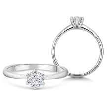 Sofia Diamonds Zlaty Zasnubny Prsten S Diamantom 0 40 Ct 10365