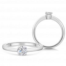 Sofia Diamonds Zlaty Zasnubny Prsten S Diamantom 0 40 Ct
