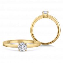 Sofia Diamonds Zlaty Zasnubny Prsten S Diamantom 0 50 Ct 10362