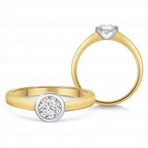 Sofia Diamonds Zlaty Zasnubny Prsten S Diamantom 0 50 Ct 10369