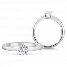 Sofia Diamonds Zlaty Zasnubny Prsten S Diamantom 0 50 Ct